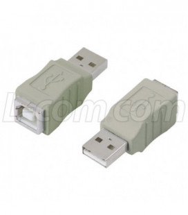USB Adapter, Type A Male / Type B Female