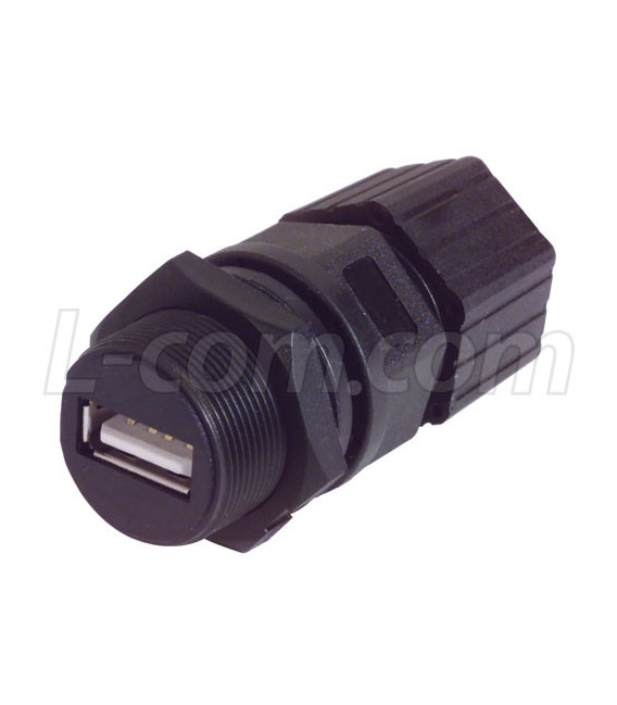 USB Type A Waterproof Field Installable Connector