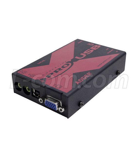 Adderlink X-USBPRO VGA, Audio, 4-Port USB Catx Extender