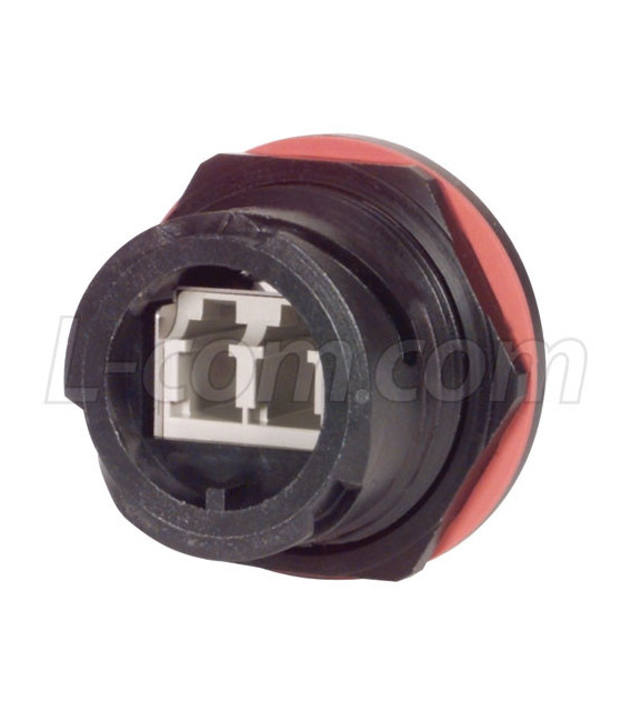 IP66/67 Multimode Industrial Duplex LC Outlet