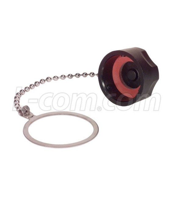 IP67 IND Outlet Cap W/Chain
