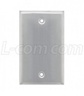 Stainless Wall Plate, Blank