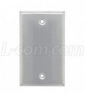 Stainless Wall Plate, Blank