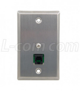 In-Wall Electrical Box Mount Hi-Power Single Line Telephone/DSL/T1 Protector - RJ11/Punch Term