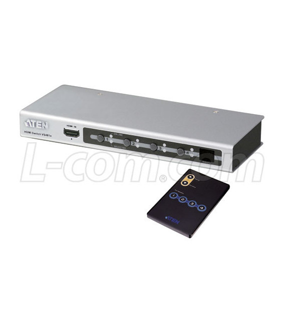ATEN 4 Port HDMI Switch with Remote